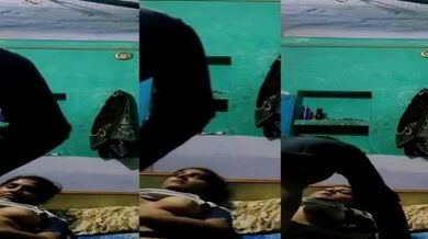 Gorakhpur village big tits girl brings home Bf to get fucked