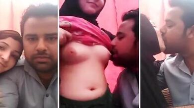 Horny muslim girl boob sucked by uncle before sex gone viral