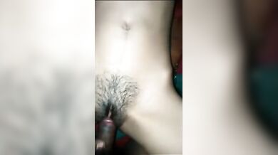 Petite village girlfriend tight pussy drilled by fat cock