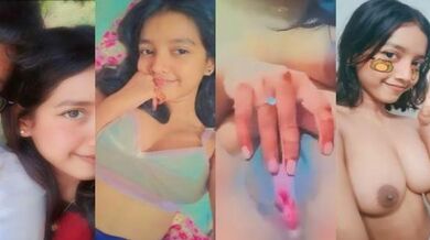 Horny sister shows big boobs and pussy to enjoy incest sex