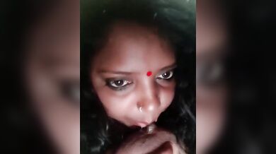 Horny tamil wife boob suck sex on video call with lover
