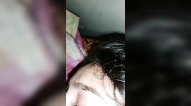 Lucknow nude bhabhi boob press foreplay at night with hubby