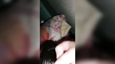 Lucknow nude bhabhi boob press foreplay at night with hubby