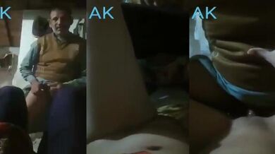 Himachal sasur fucks horny bahu pussy at night in secret