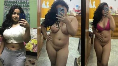 Bengali horny college girl big boobs show after stripteasing