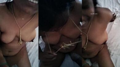 Slutty Tamil milf boobs show and sex with neighbour hot mms