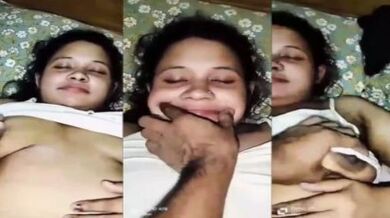 Muslim bhabhi boobs pressing and nipple pinching romance mms