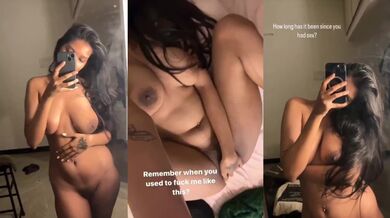 Mumbai big boobs model girl nude selfie video shared with fans