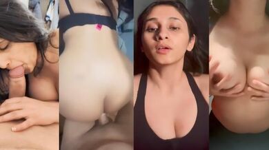 Delhi college Gf Priyanshi blowjob and sex with senior boy