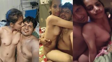 Kannada shy girl having sex with mature lover in cheap lodge