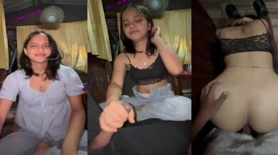 Agra big ass muslim girl Sana doggstyle sex in beer bar viral bf