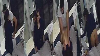 Wife fucked by boyfriend Surat hotel CCTV cam sex viral video