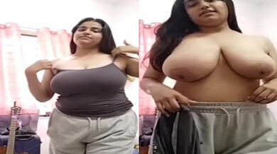 Music teacher shows huge tits to favourite boy on video call
