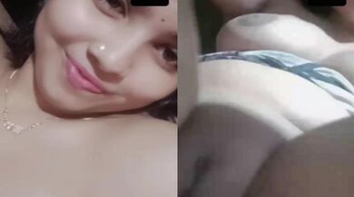 Cute girl showing shaved pussy to BF rare 3GP quality video
