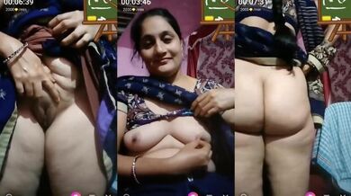 Hot Gujarati milf Vaishnavi shows her nude body on live cam