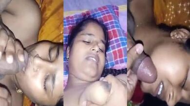 Andhra girl's dick sucking and sex with cousin first time