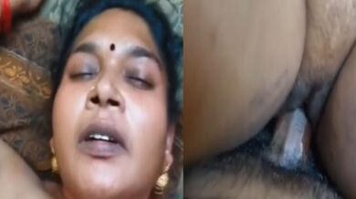Tamil aunty's tight pussy drilled in hotel room by uncle mms