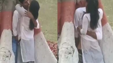 Patna college couple caught fucking under a park tree video