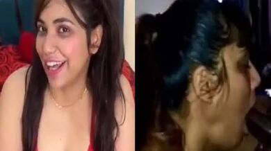 Famous desi Instagram model's blowjob to lover viral video