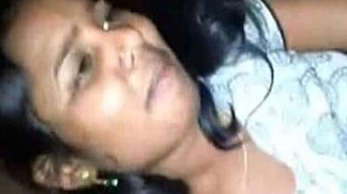 Tamil village wife sucks hairy dick to bring hubby in mood