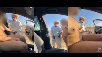 Jaisalmer Smriti Jain viral car sex MMS with Rajasthani tau