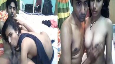 Naughty Ranchi college girl gives blowjob to BF at home clip