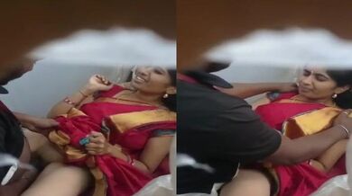 Tamil wife's secret sex in store room with Team Leader caught