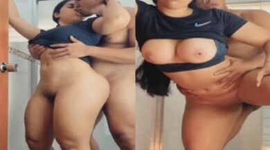 Big ass NRI girl getting pounded by foreign lover on camera