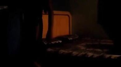 Tamil wife undresses in front of lover before sex in bedroom