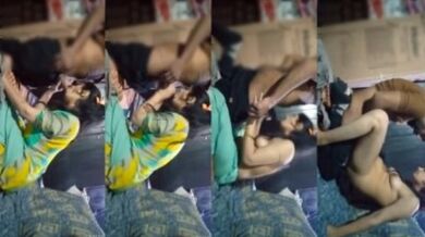 Bold Bihari girl sucks dick before a quickie with jija video