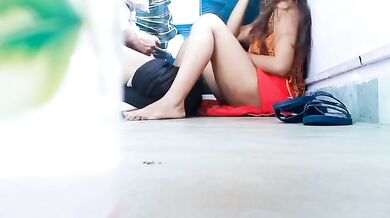 Sweet ass girl fucked by North Indian boy in house corner