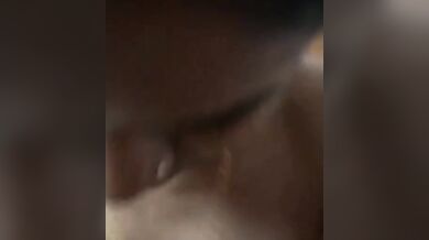 Coimbatore wife sucks lover's dick in hotel room in lingerie