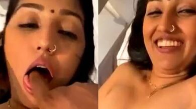 Marathi wife strokes lover's dick teasing with her nude body