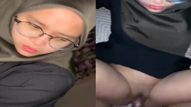 Muslim hijab girl's tight pussy drilled by Bangkok cousin