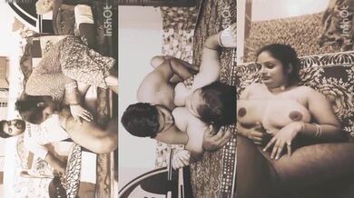 Kanpur devar bhabhi full sex tape at home in black and white
