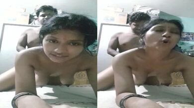 Kolkata bhabhi with saggy boobs gets drilled in doggy pose