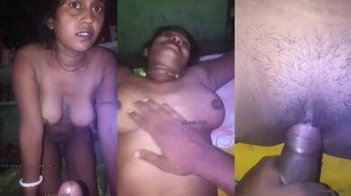 Village bhabhi pussy drilled without a condom by lover clip