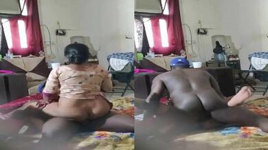 Tamil landlord wife pussy screwed by BBC African tenant MMS