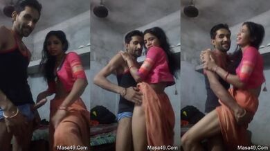 Village skinny wife drilled hard by lover's long dick on cam