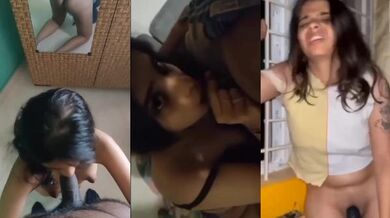 Desi submissive girl gives BJ to college lover who slaps her